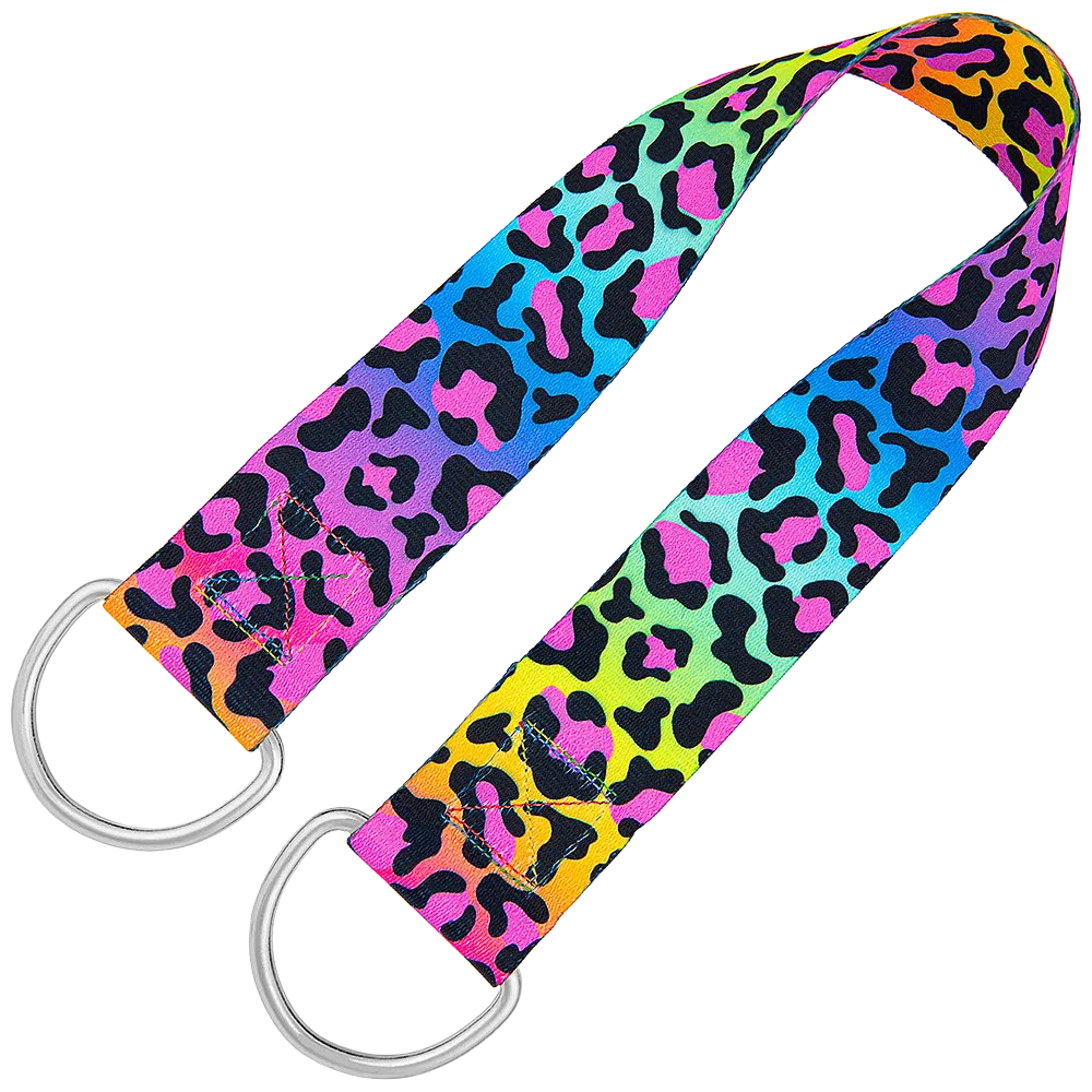 25" Belly Band Neon Leopard by Groom Loop