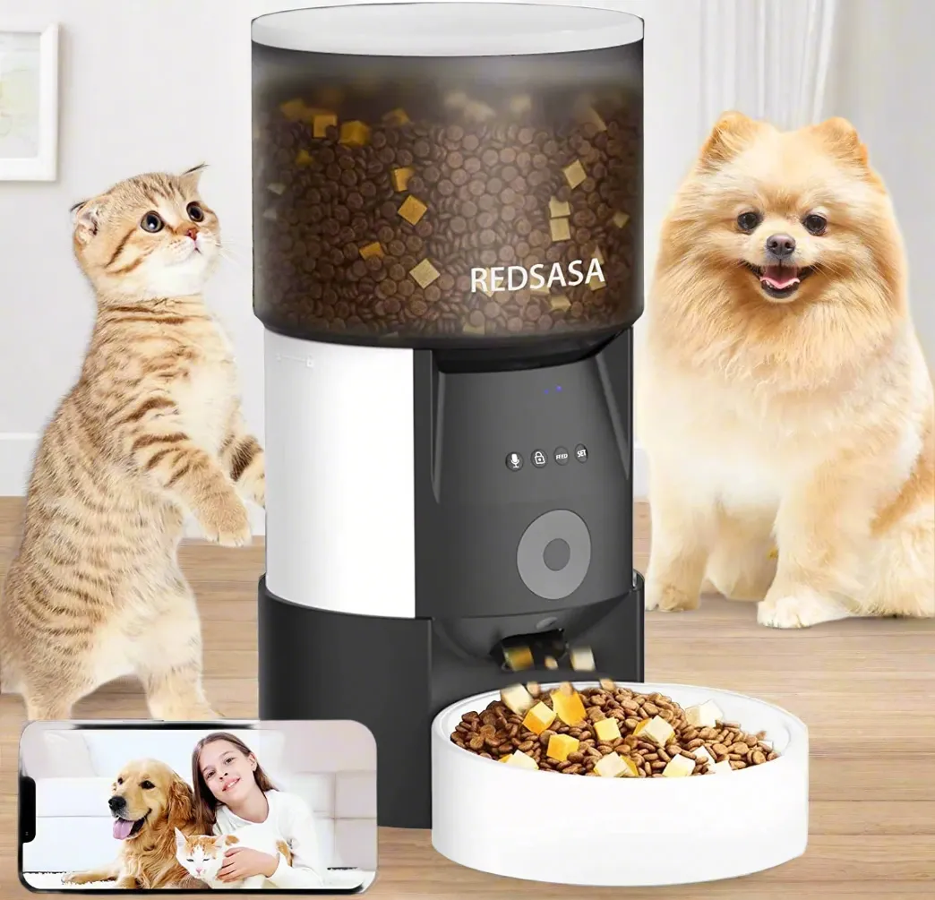 3L Automatic Pet Feeder with Camera