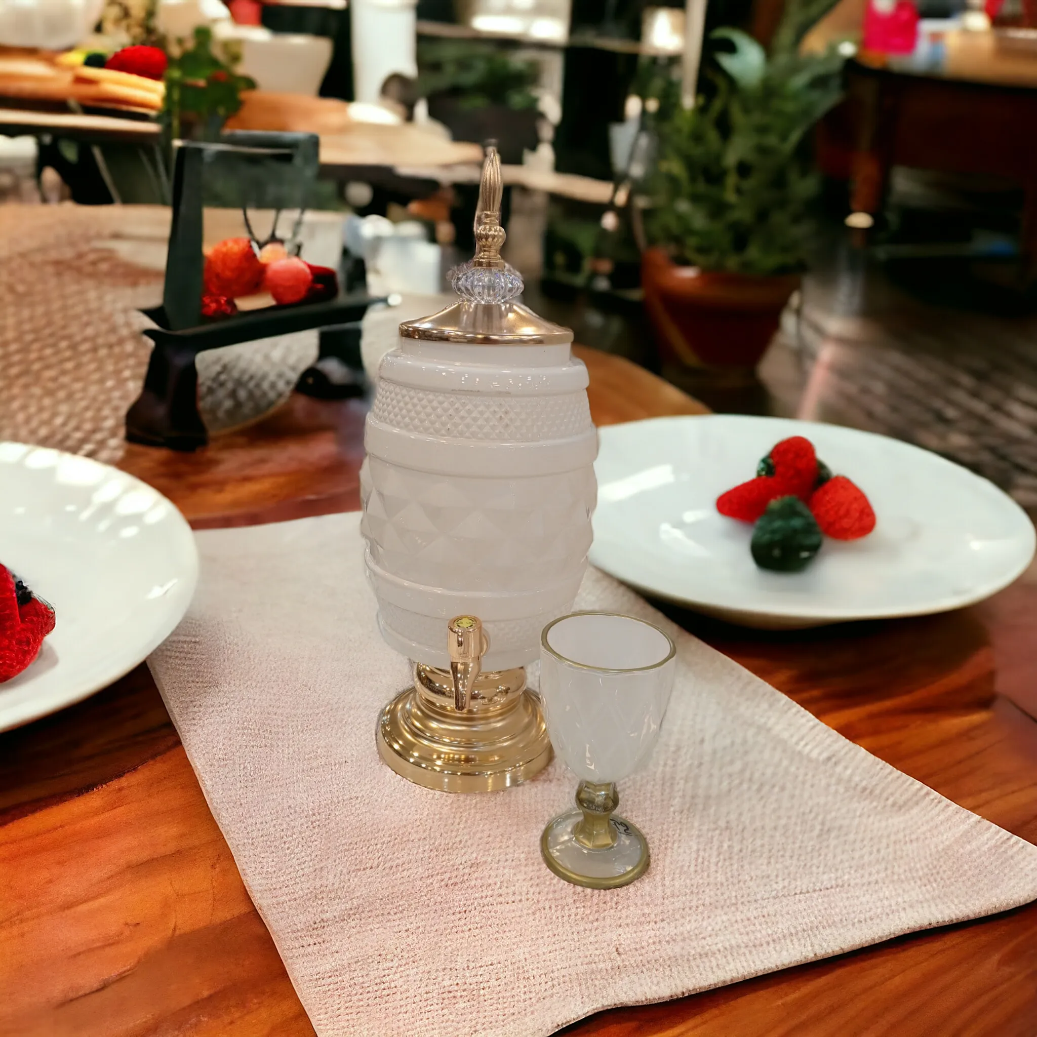 7 Pcs Glass Water dispenser Set (Sb1)