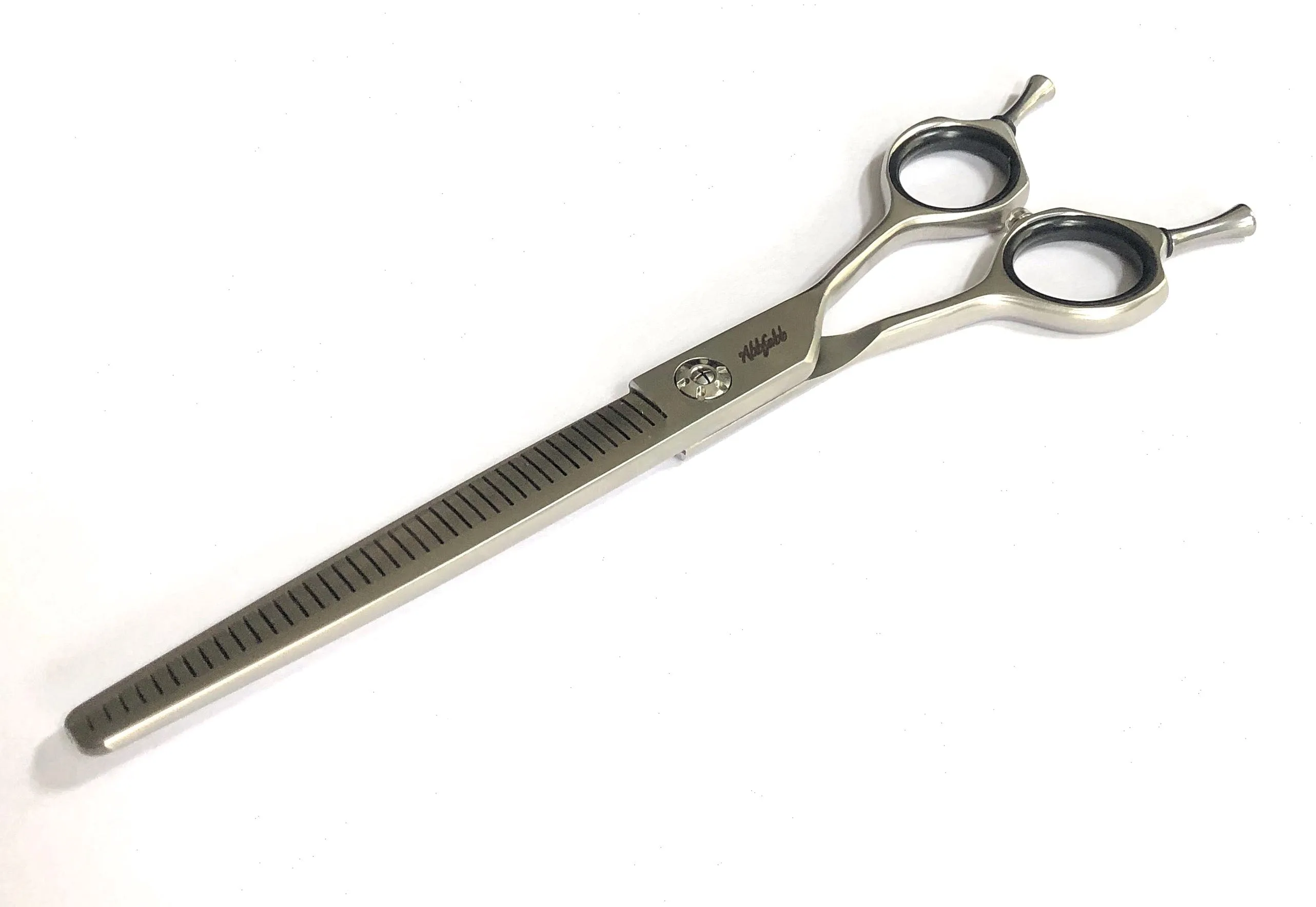 Abbfabb Grooming Scissors Ltd 7" 40 Piano Teeth Straight Fluffer