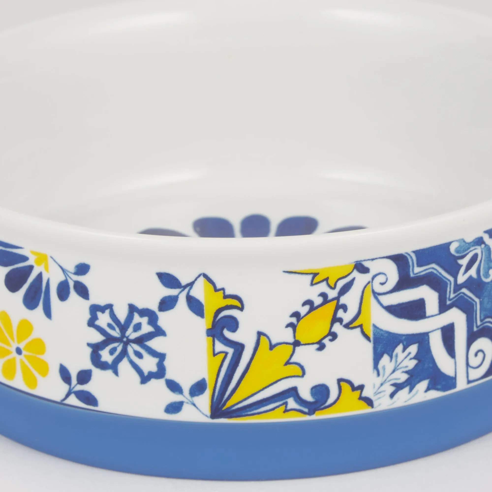 Azulejos Tile Pet Bowl Set of 2, Medium - 1.5 C. Capacity