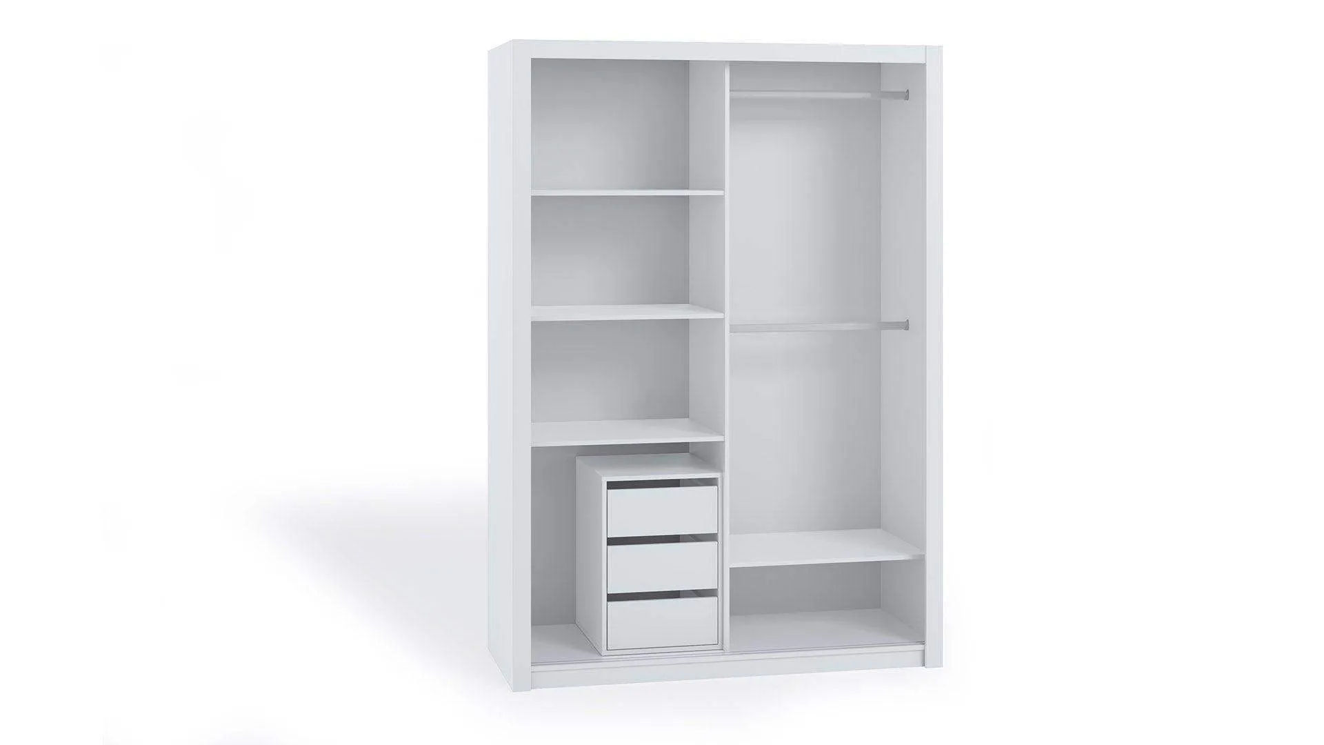 Bono Wardrobe 150 With Mirror Artisan Oak