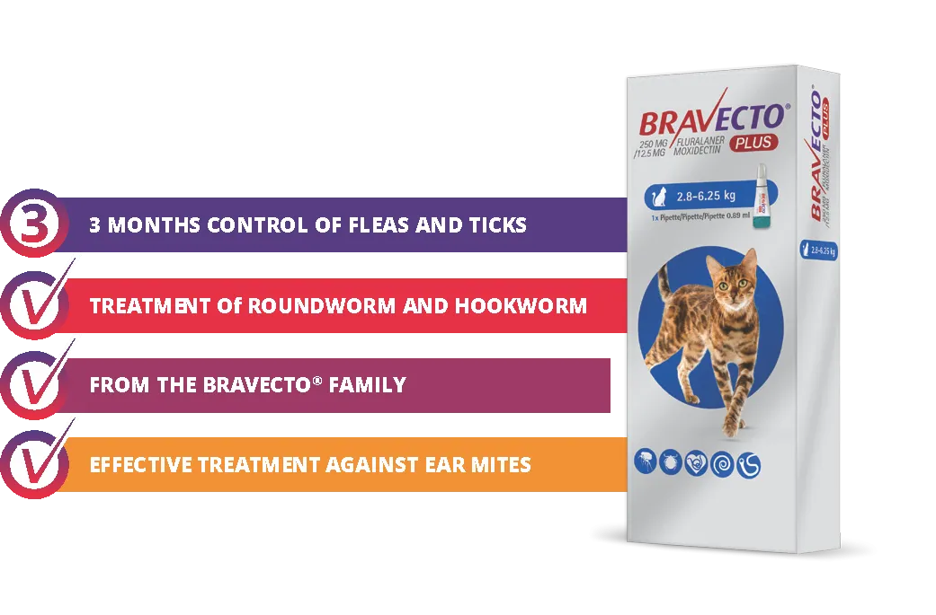 Bravecto Plus Cat