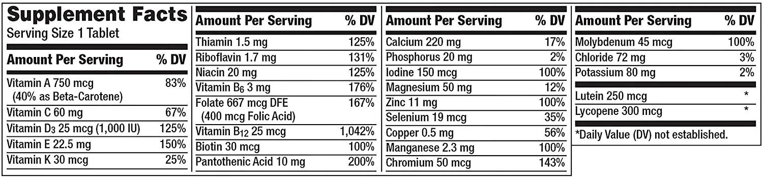 Centrum Silver Adults 50 , 150 Tablets