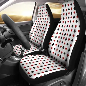 Custom Car Seat Covers - Aces Pattern #104 | Car Seat Covers for Vehicle, Car Accessories for Women Seat Covers, Seat Covers for Car