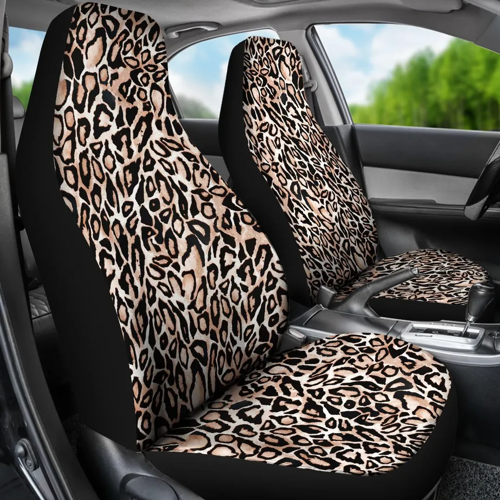 Custom Car Seat Covers - Leopard Print #101 | Car Seat Covers for Vehicle, Car Accessories for Women Seat Covers, Seat Covers for Car