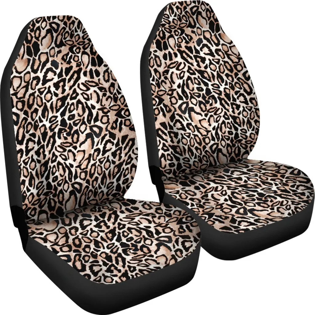 Custom Car Seat Covers - Leopard Print #101 | Car Seat Covers for Vehicle, Car Accessories for Women Seat Covers, Seat Covers for Car