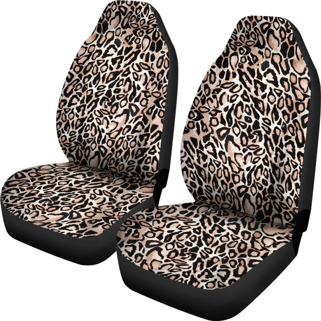 Custom Car Seat Covers - Leopard Print #101 | Car Seat Covers for Vehicle, Car Accessories for Women Seat Covers, Seat Covers for Car