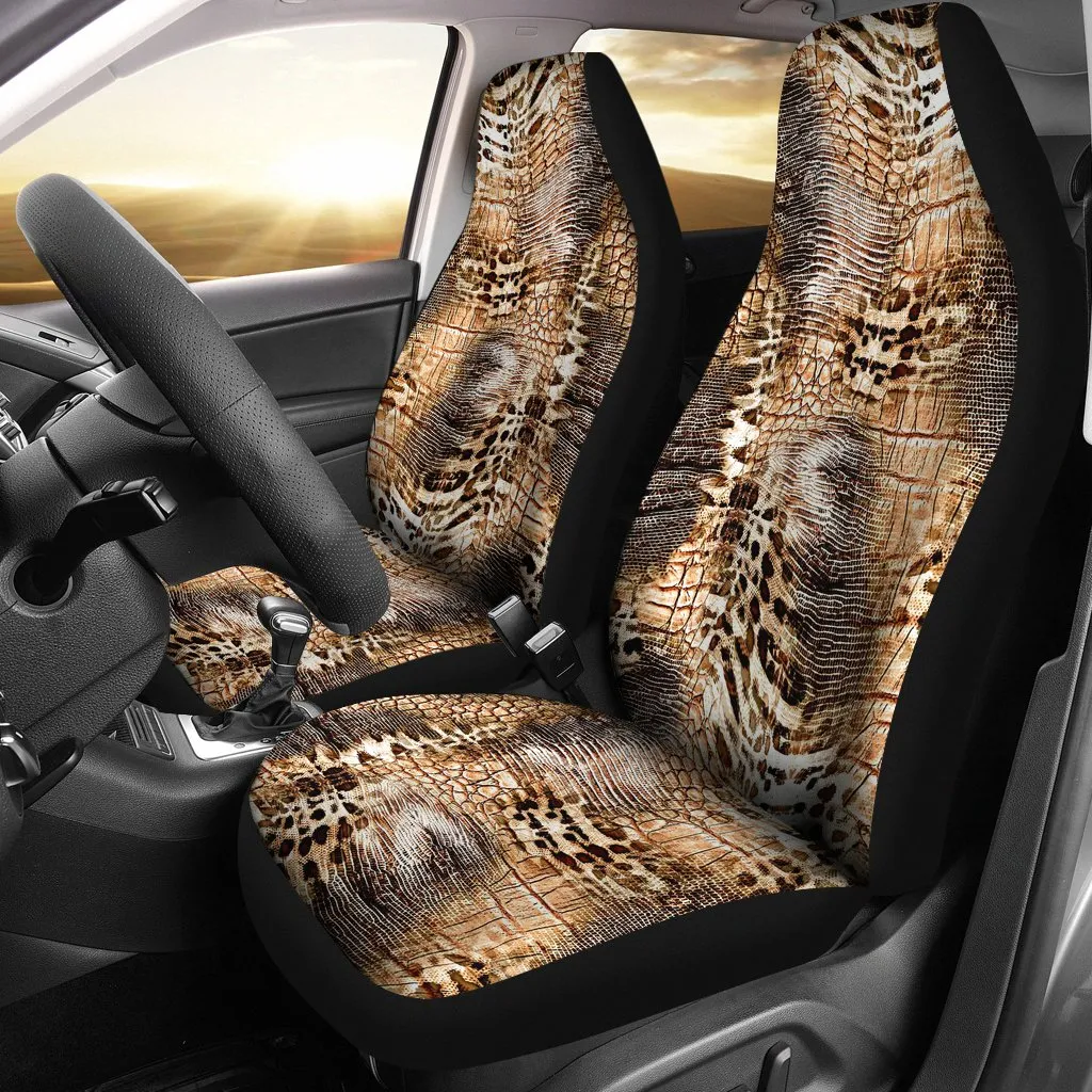 Custom Car Seat Covers - Snake Print #101 | Car Seat Covers for Vehicle, Car Accessories for Women Seat Covers, Seat Covers for Car