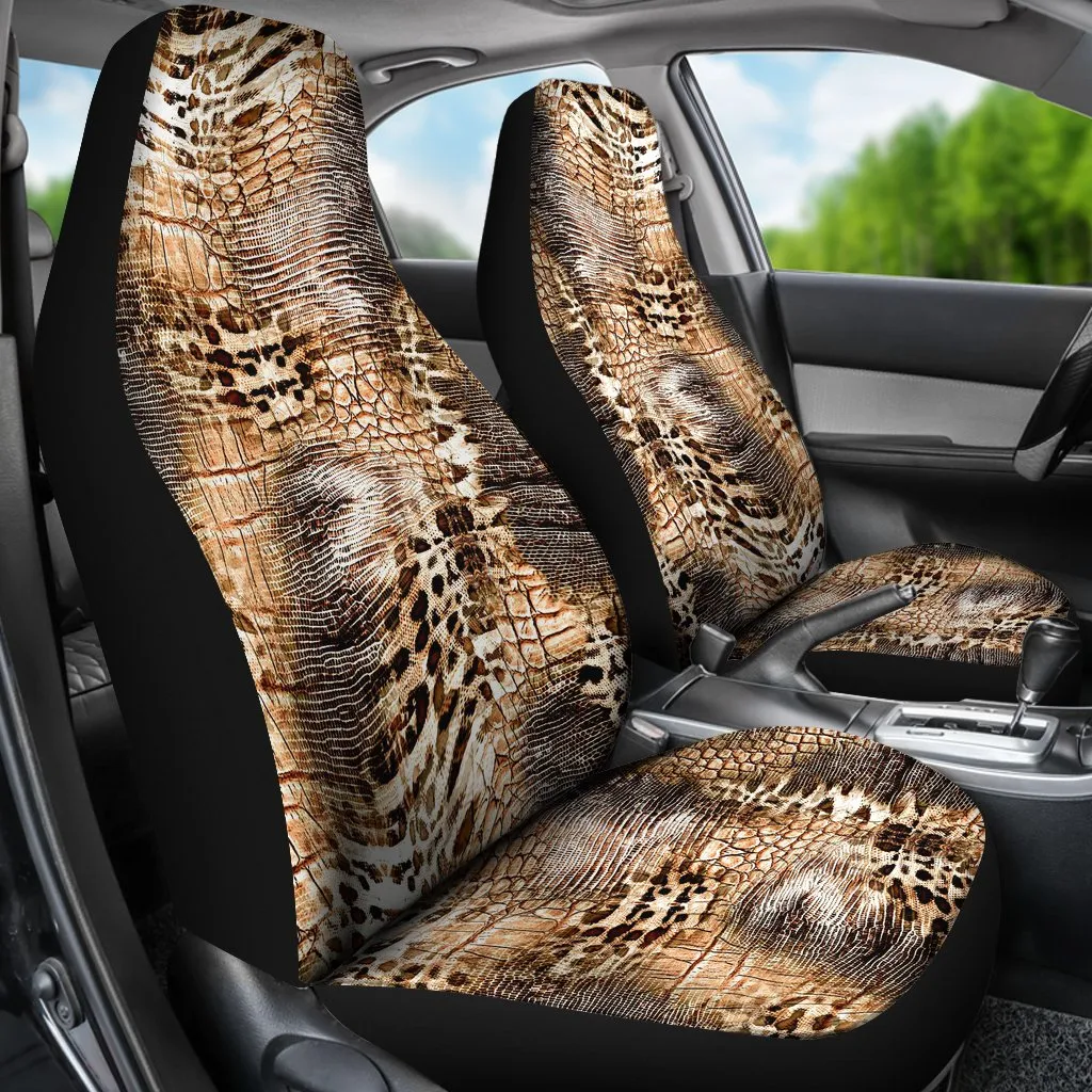Custom Car Seat Covers - Snake Print #101 | Car Seat Covers for Vehicle, Car Accessories for Women Seat Covers, Seat Covers for Car