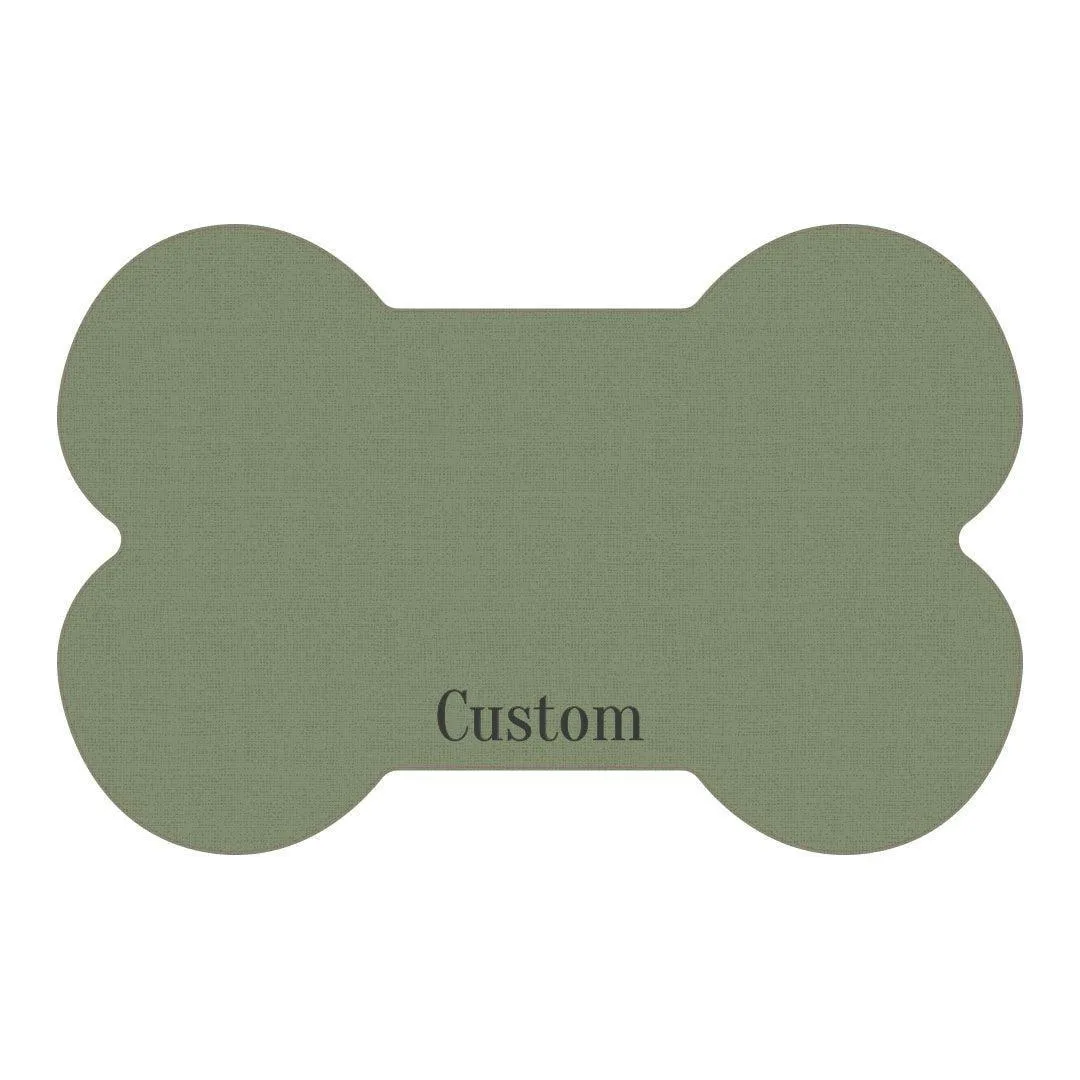 Custom Spot Bone PetFlat | Green - Premium Vinyl Mat