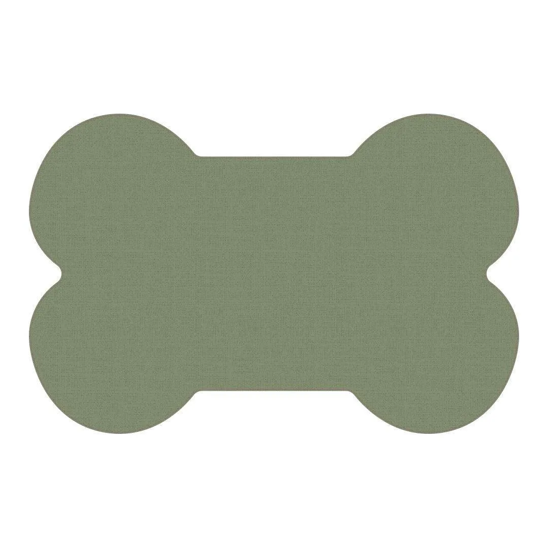 Custom Spot Bone PetFlat | Green - Premium Vinyl Mat
