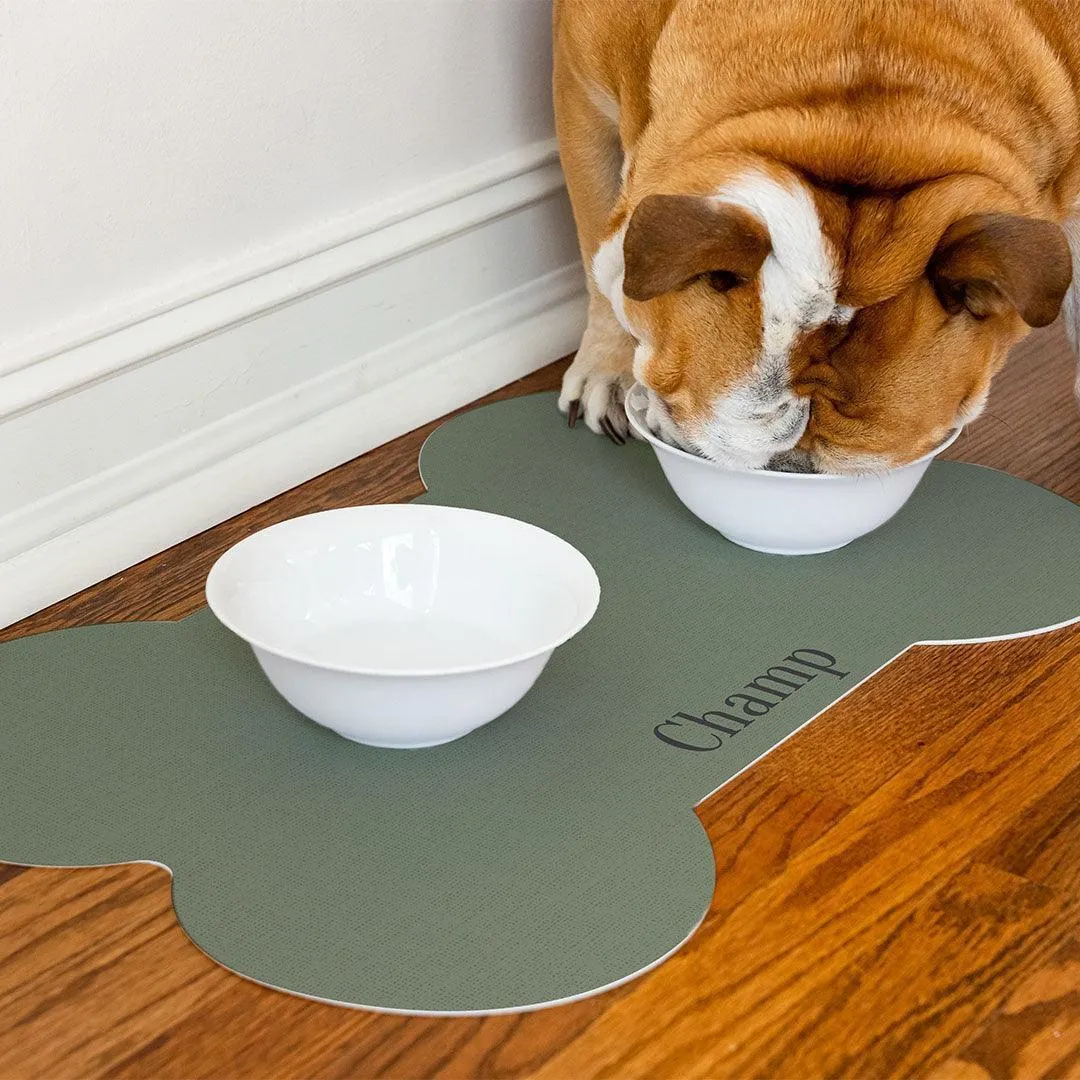 Custom Spot Bone PetFlat | Green - Premium Vinyl Mat