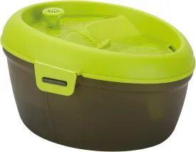 Dog H20 Large Dog Water Fountain 6 Liter - Automatic Filtered Pet Water Fountain for Dogs Raised Bowl Water Dispenser for Large Pets, Water Level Indicator - Multi-Pet, BPA-Free, Dishwasher Safe