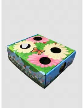 DoyenWorld Garden Puzzle Box Folding and Interactive Cat Puzzle