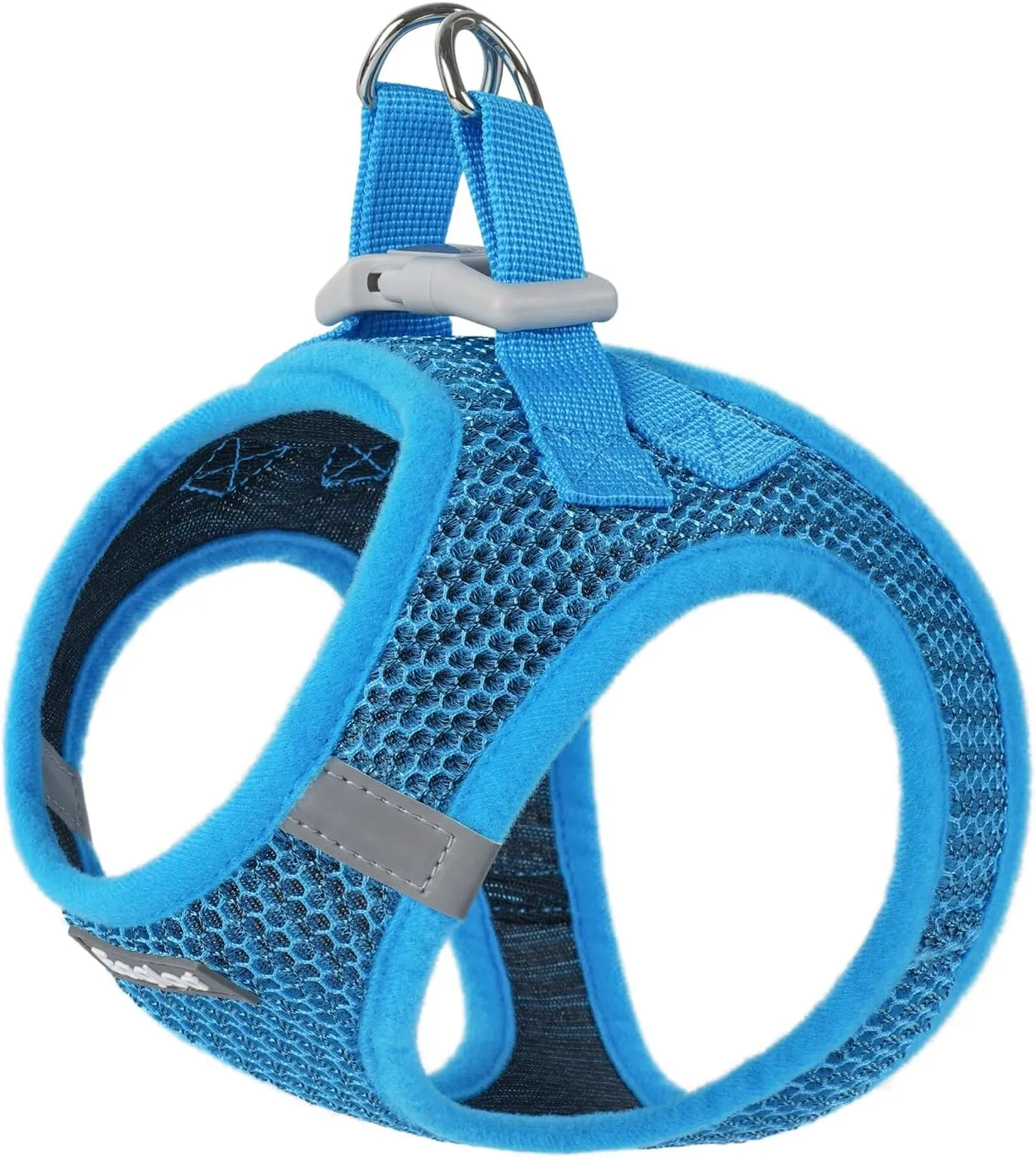 Eagloo Small Dog Harness and Leash Set, Step in Puppy Vest with Breathable Soft Mesh, Easy Walk Reflective Pet Harness for Extra Small Dogs, Black, XXS