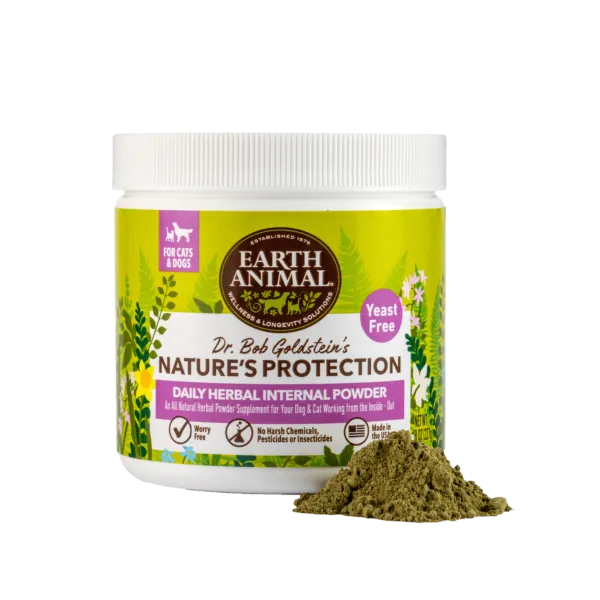 Earth Animal Nature’s Protection™ Flea & Tick Daily Herbal Internal Powder