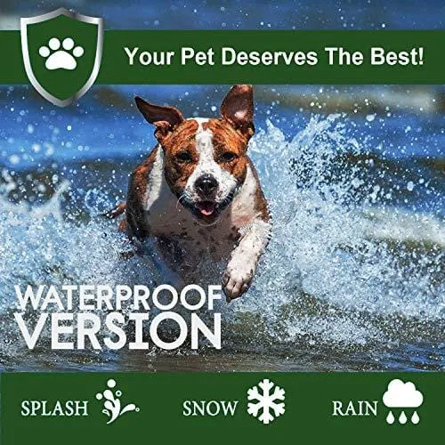 Fedciory Flea and Tick Prevention Collar for Dogs Up to 8 Months Protection Hypoallergenic and Waterproof Flea & Tick Control Adjustable Size Fits All Large Medium and Small Dog