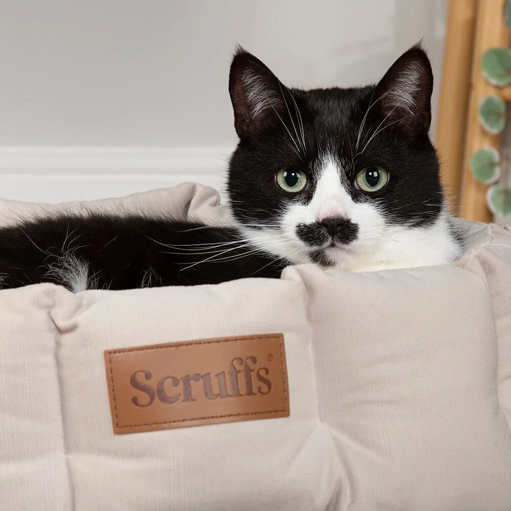 Helsinki Cat Bed - Oatmeal Beige
