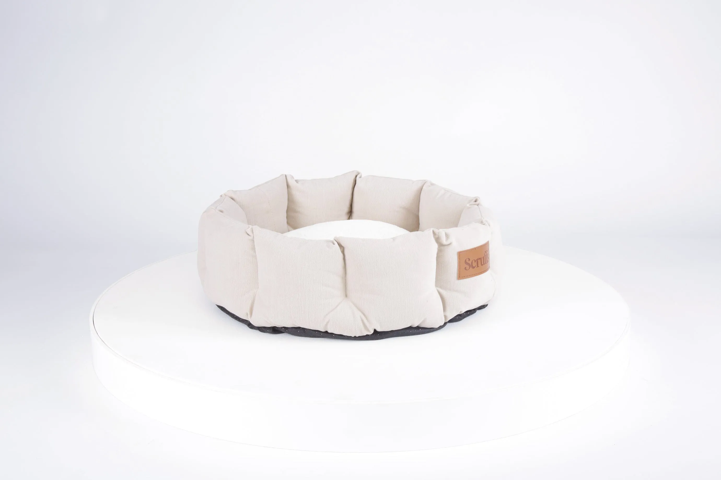 Helsinki Cat Bed - Oatmeal Beige