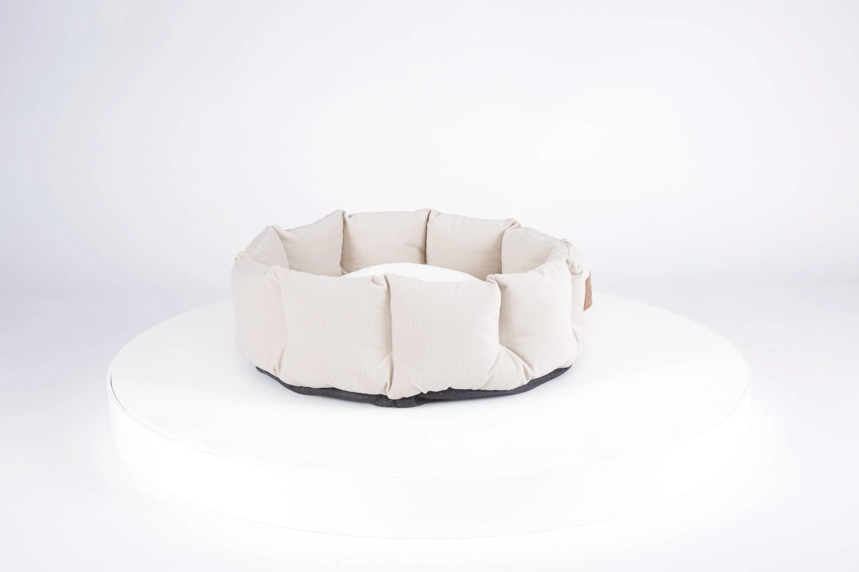Helsinki Cat Bed - Oatmeal Beige