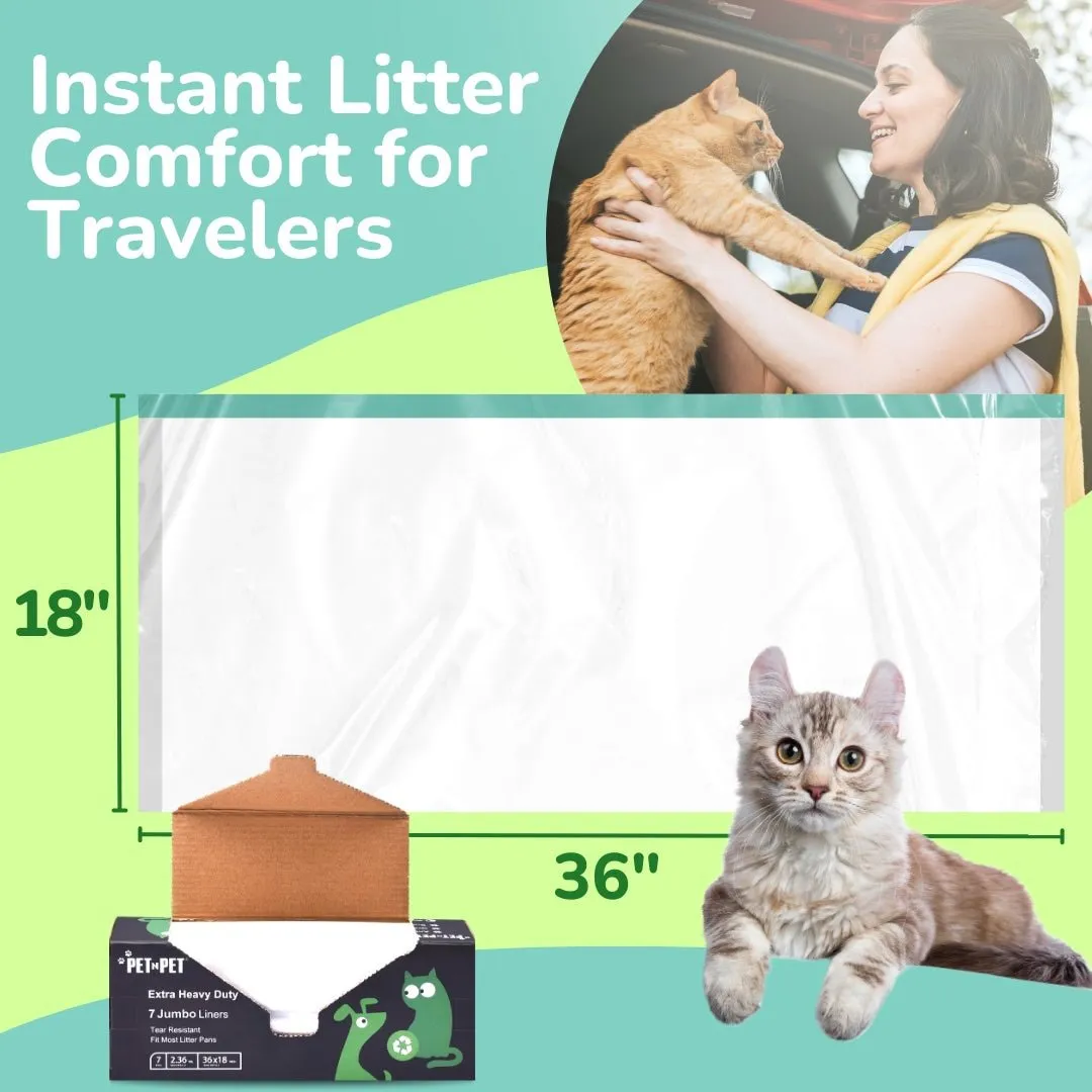 Jumbo Cat Litter Box Liners