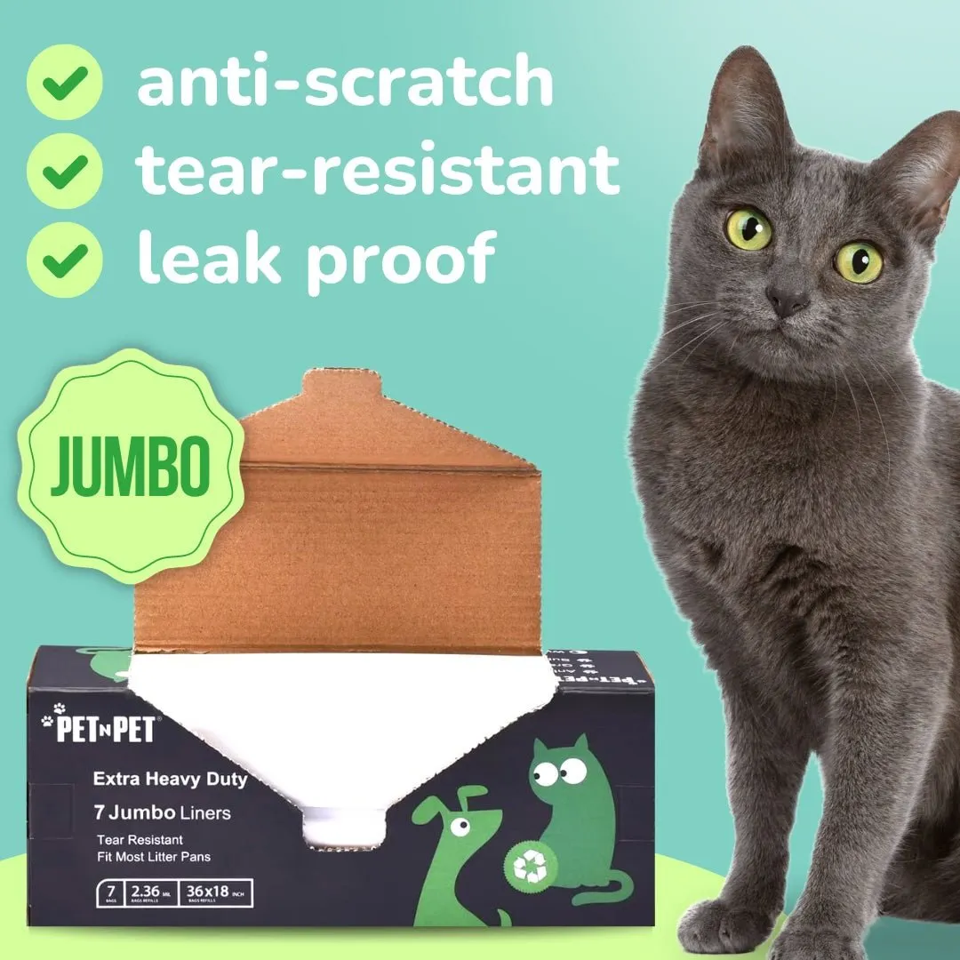 Jumbo Cat Litter Box Liners