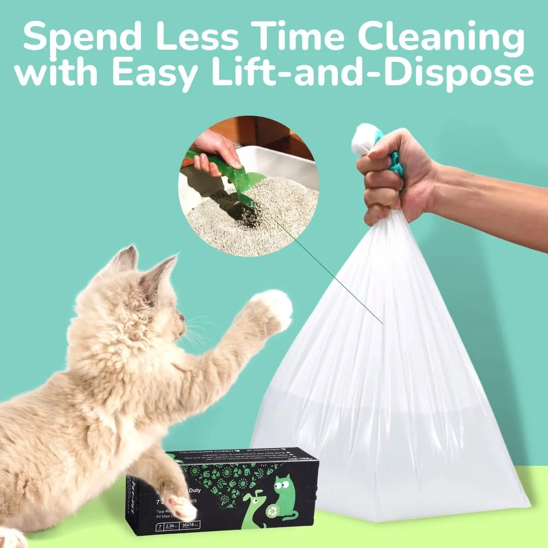 Jumbo Cat Litter Box Liners