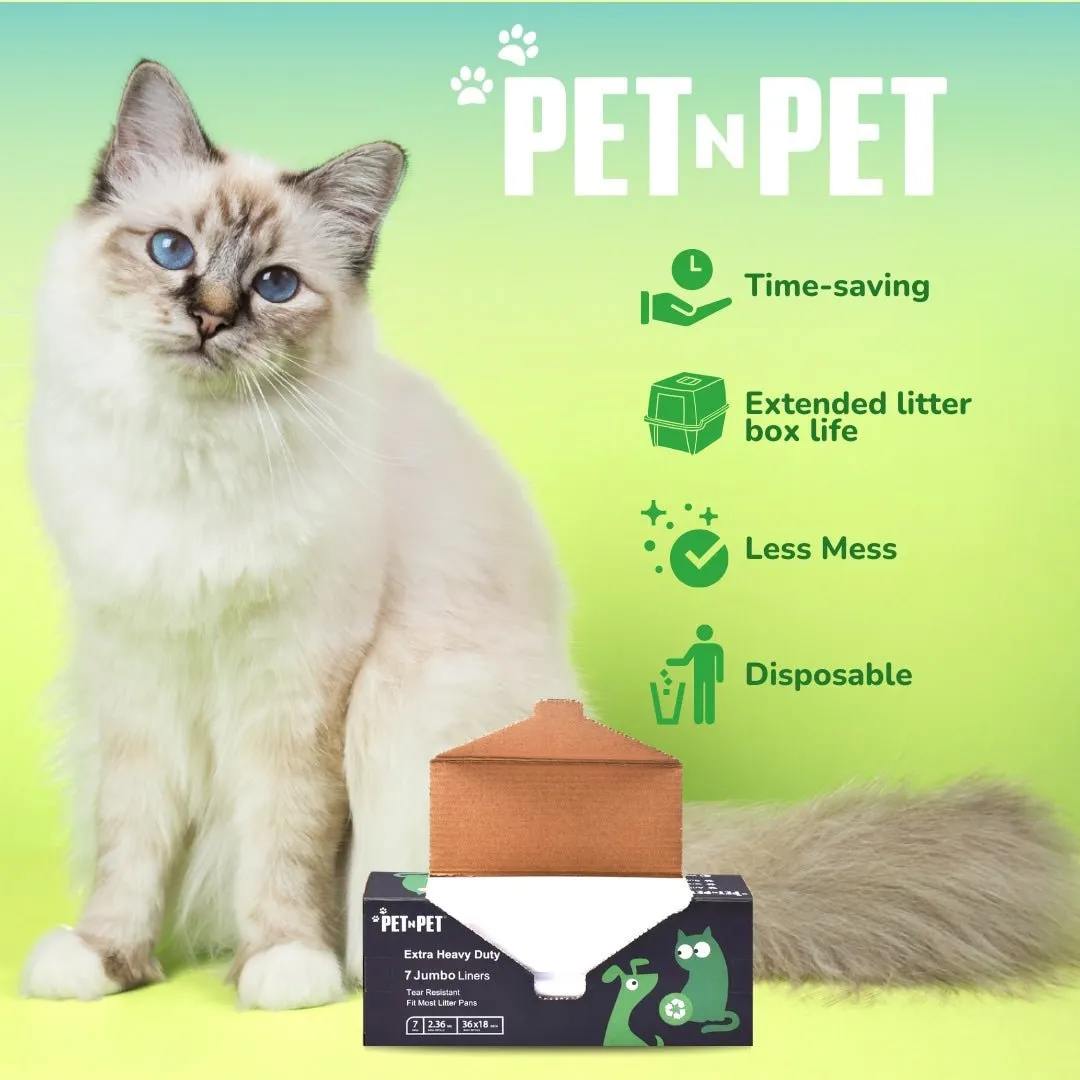 Jumbo Cat Litter Box Liners