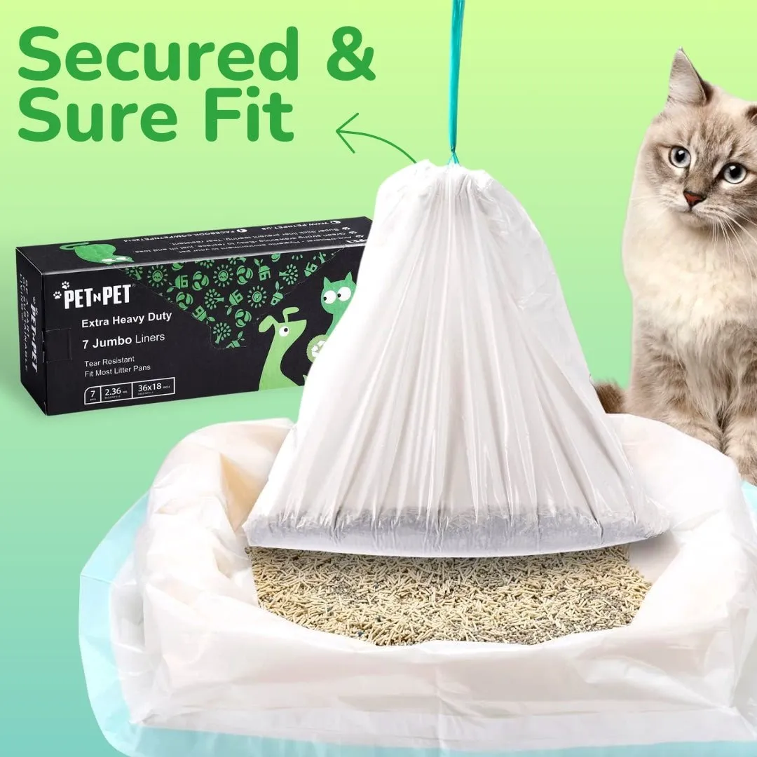 Jumbo Cat Litter Box Liners