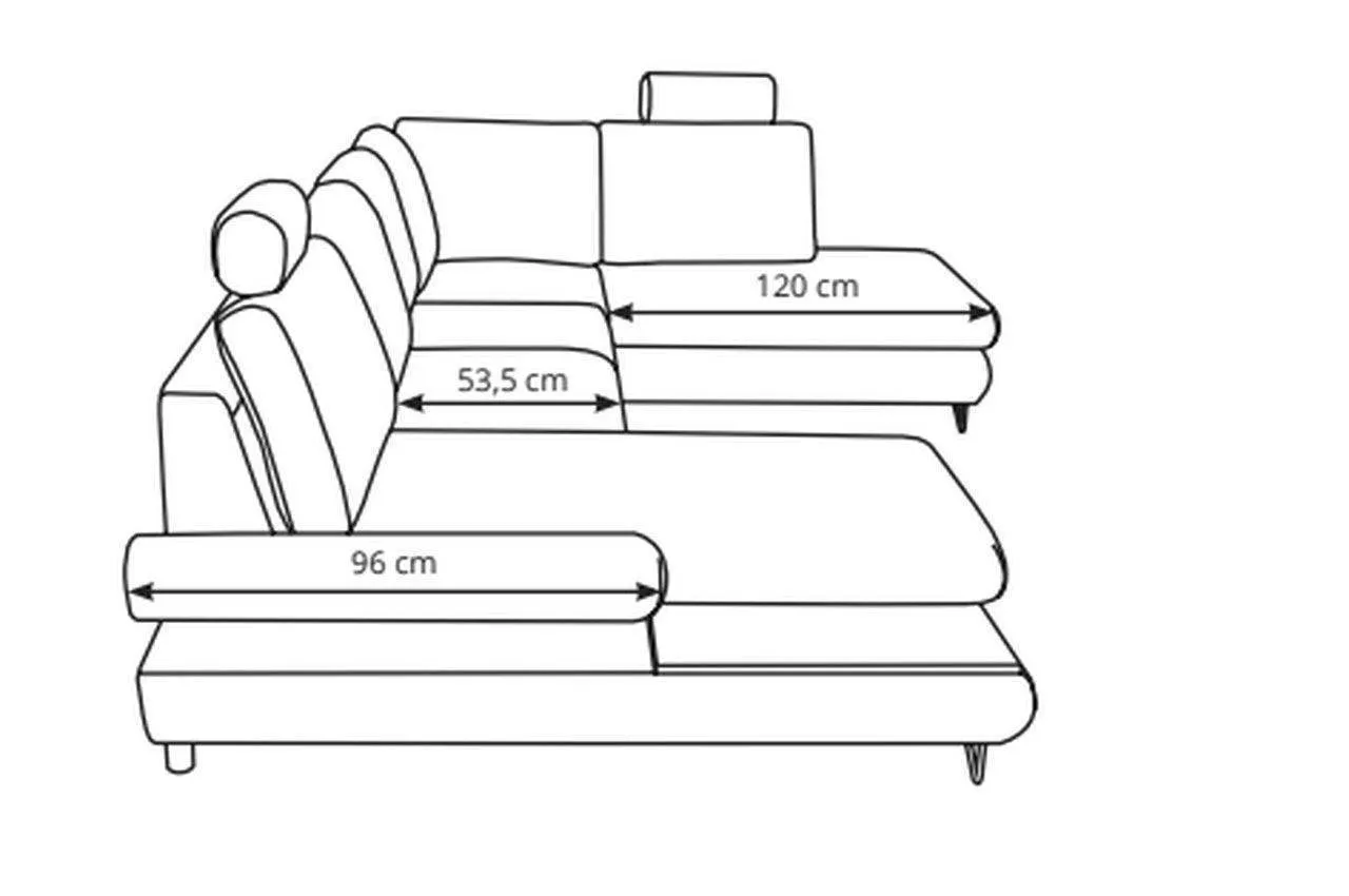 Lofti III U Shape Corner Sofa Bed