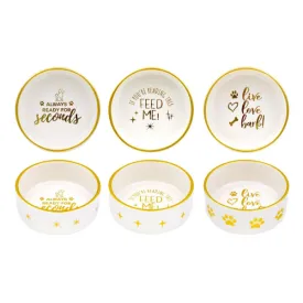 Medium Premium Luxe Ceramic Pet Bowl - 16cm x 6.1cm