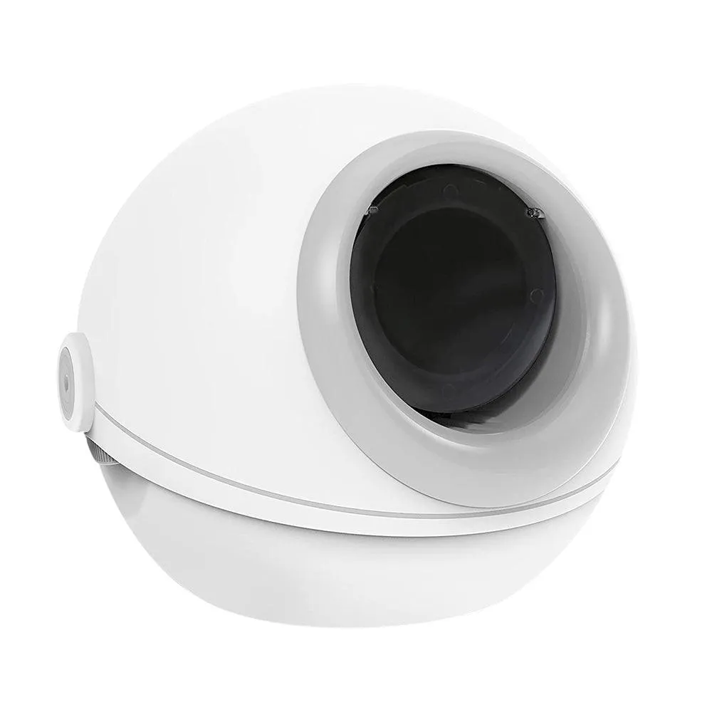 Modern Cat Litter Box White / Grey