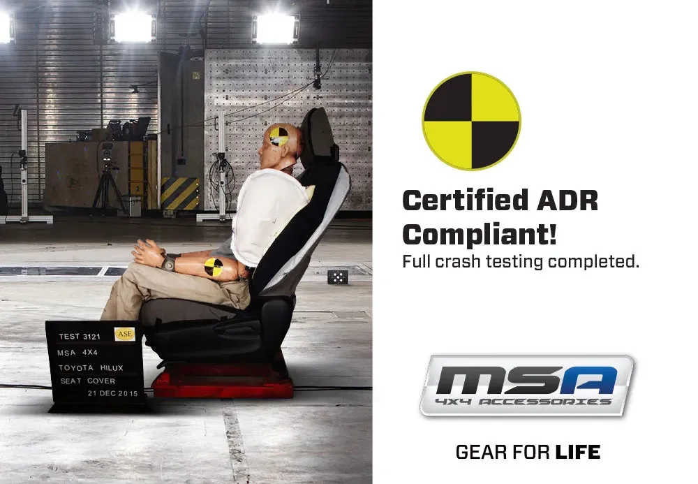 MSA 4x4 MTT27 Mitsubishi Triton Front Twin Bucket Seat Set