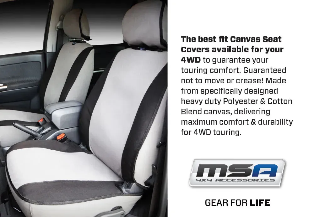 MSA 4x4 MTT27 Mitsubishi Triton Front Twin Bucket Seat Set