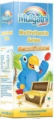 MULGATOL Junior Gel 150 ml Multivitamin – Jelly, food supplement with vitamins