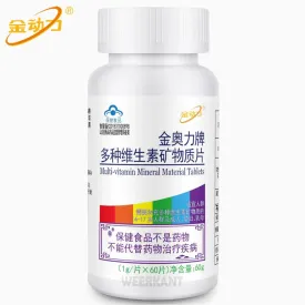 Multivitamin Supplement with Vitamins A, C, B1, B2, B6, B12, Calcium and Iron Zinc Selenium in Pakistan