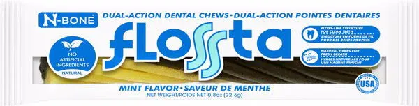 N-BONE FLOSSta CHICKEN CHEWS for dogs