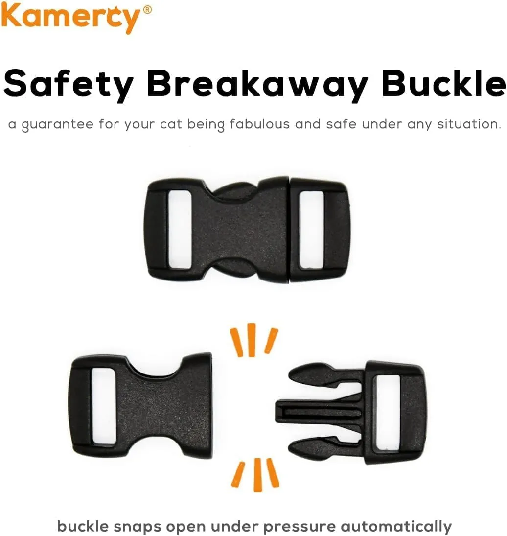 Paddleboard Cat Collar, Safety Breakaway Kitten Collar, XXS (6" - 10")