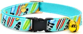 Paddleboard Cat Collar, Safety Breakaway Kitten Collar, XXS (6" - 10")