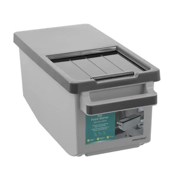 Pet 12L Food Storer - 44cm x 21.5cm x 20cm