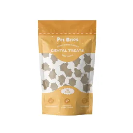 Pet Bites Peanut Butter Mini Turtle Dental Dog Treats 170g