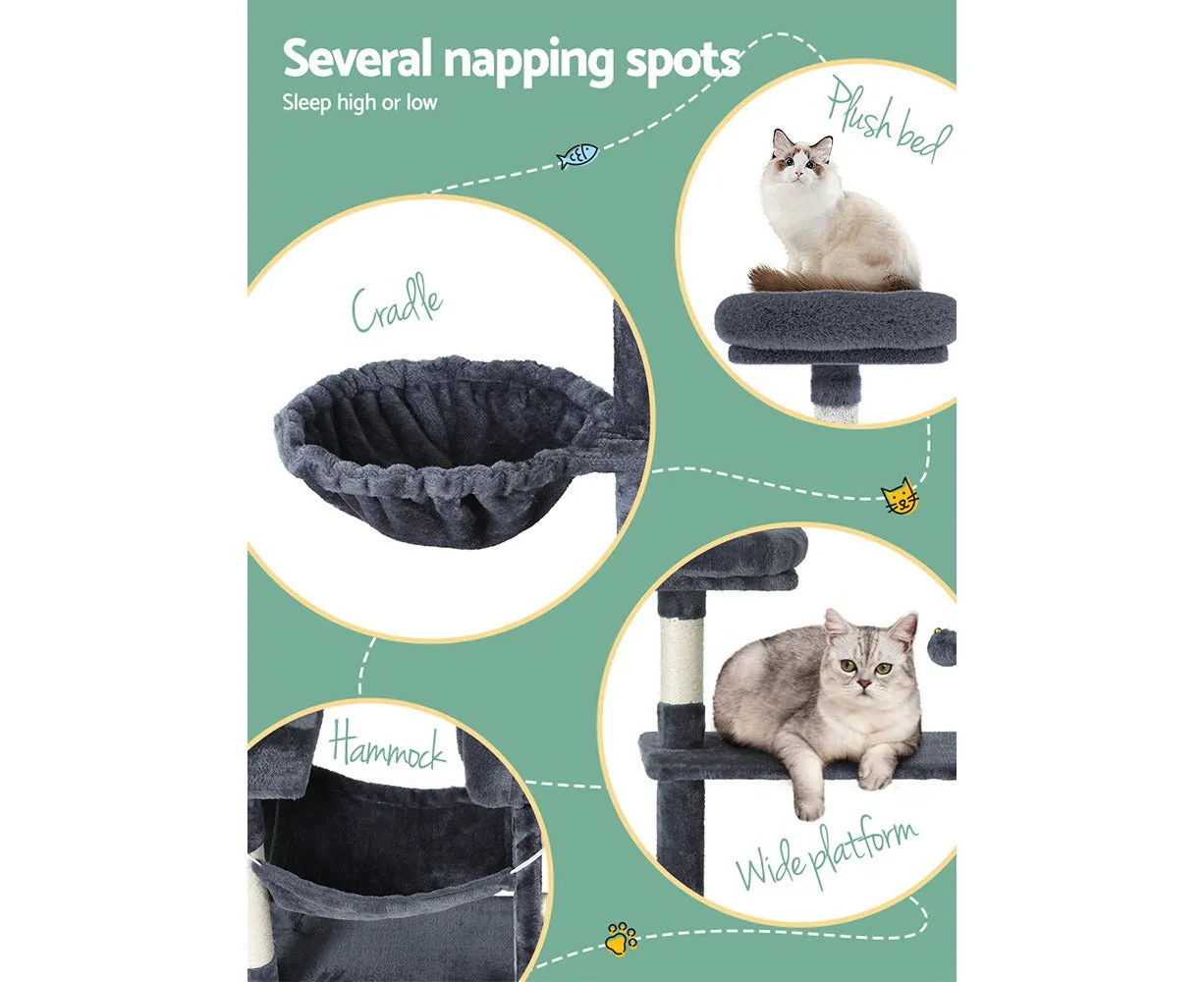 Petronas Twin Towers Hammock Cat Tree 144cm