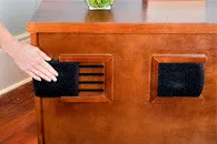 Refined Feline Deluxe Litter Box Cabinet - Extra Large Size