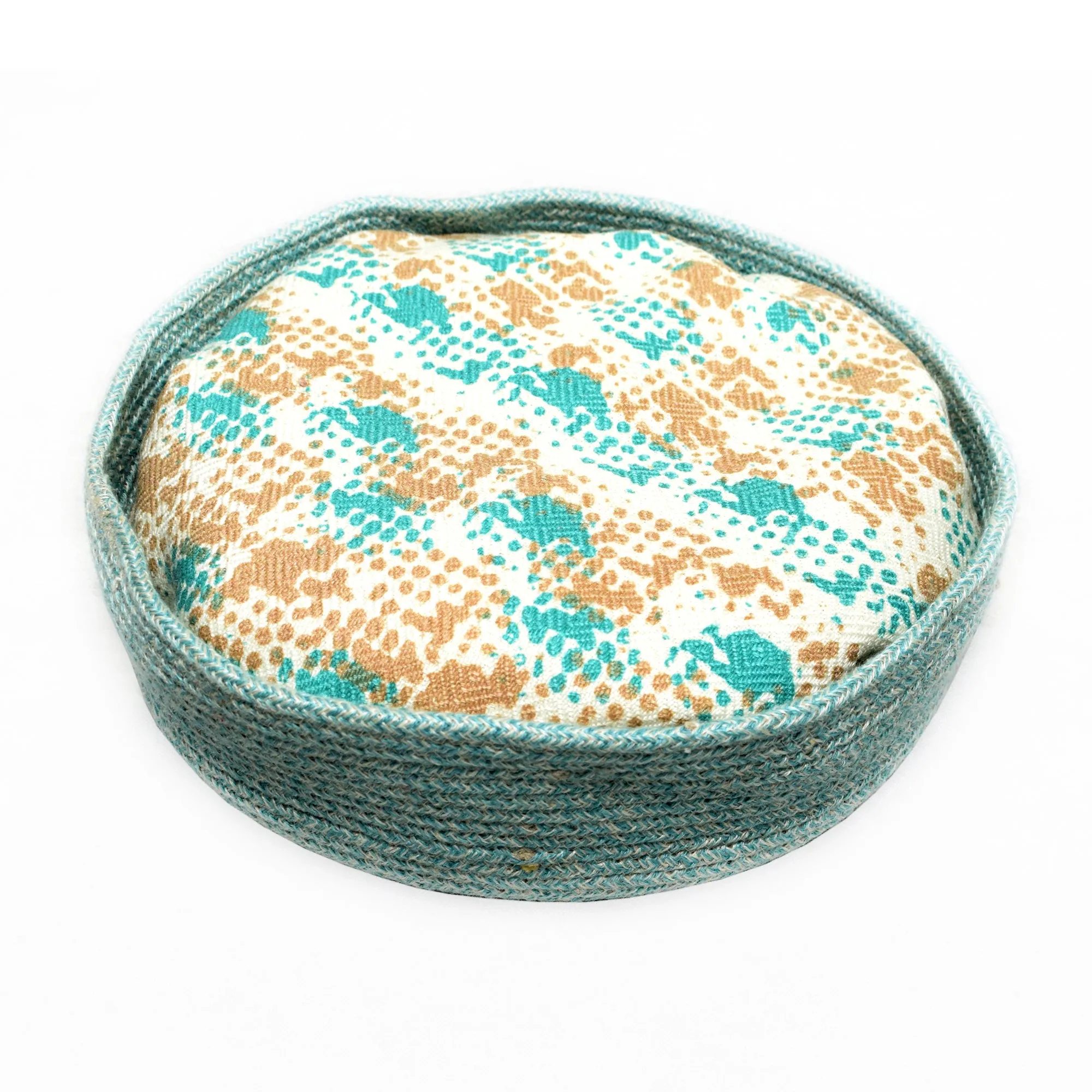 Resploot Rope Basket – Bengal Print – 35 x 12 cm (14 x 5 in) SALE