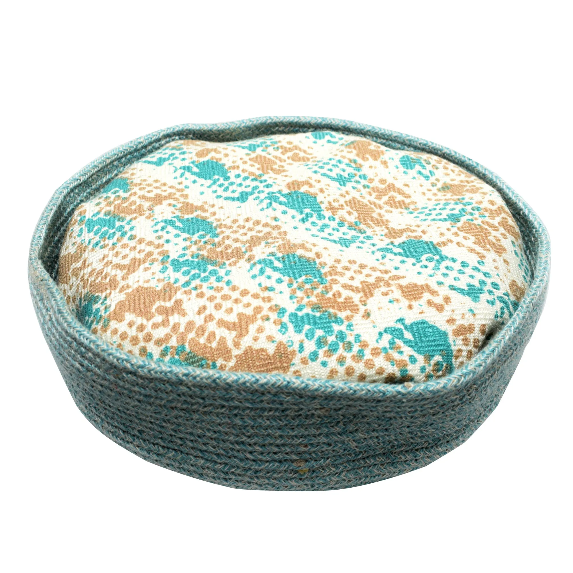 Resploot Rope Basket – Bengal Print – 35 x 12 cm (14 x 5 in) SALE