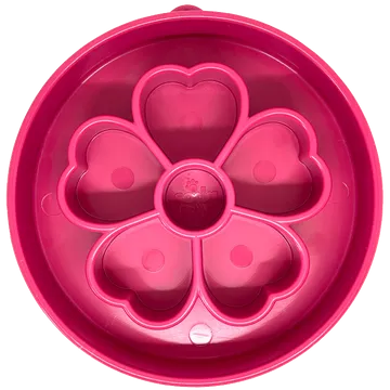 SodaPup Flower Design eBowl Enrichment Slow Feeder Bowl for Dogs