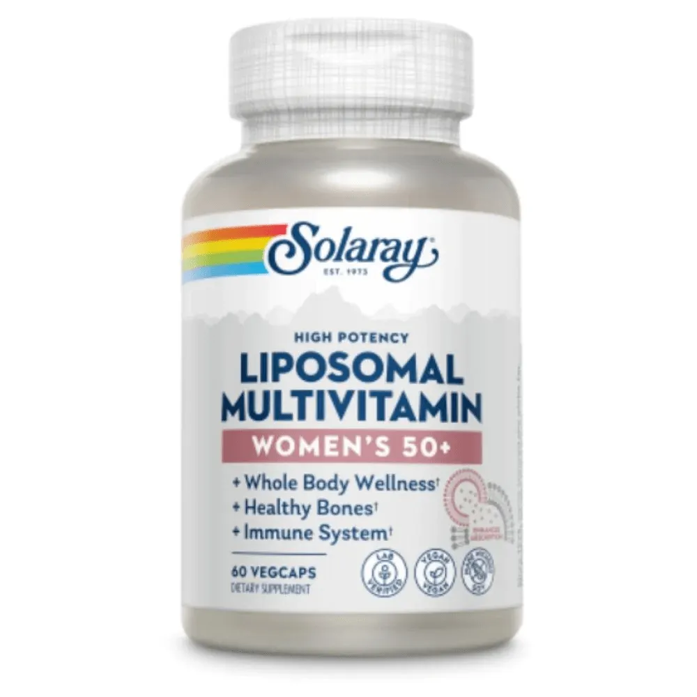 Solaray Liposomal Multivitamin Women 50  60 Capsules