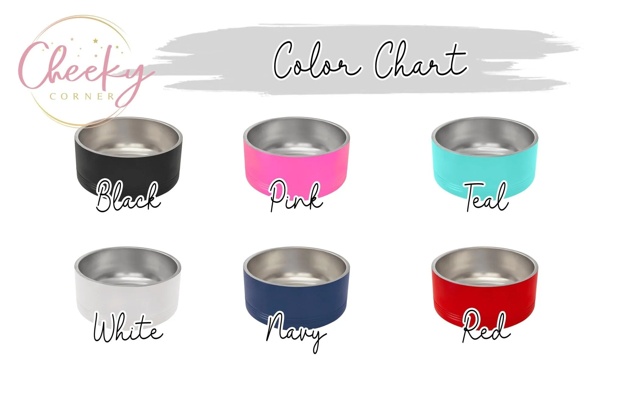 Stainless Steel Personalized Dog or Cat Bowl with Name