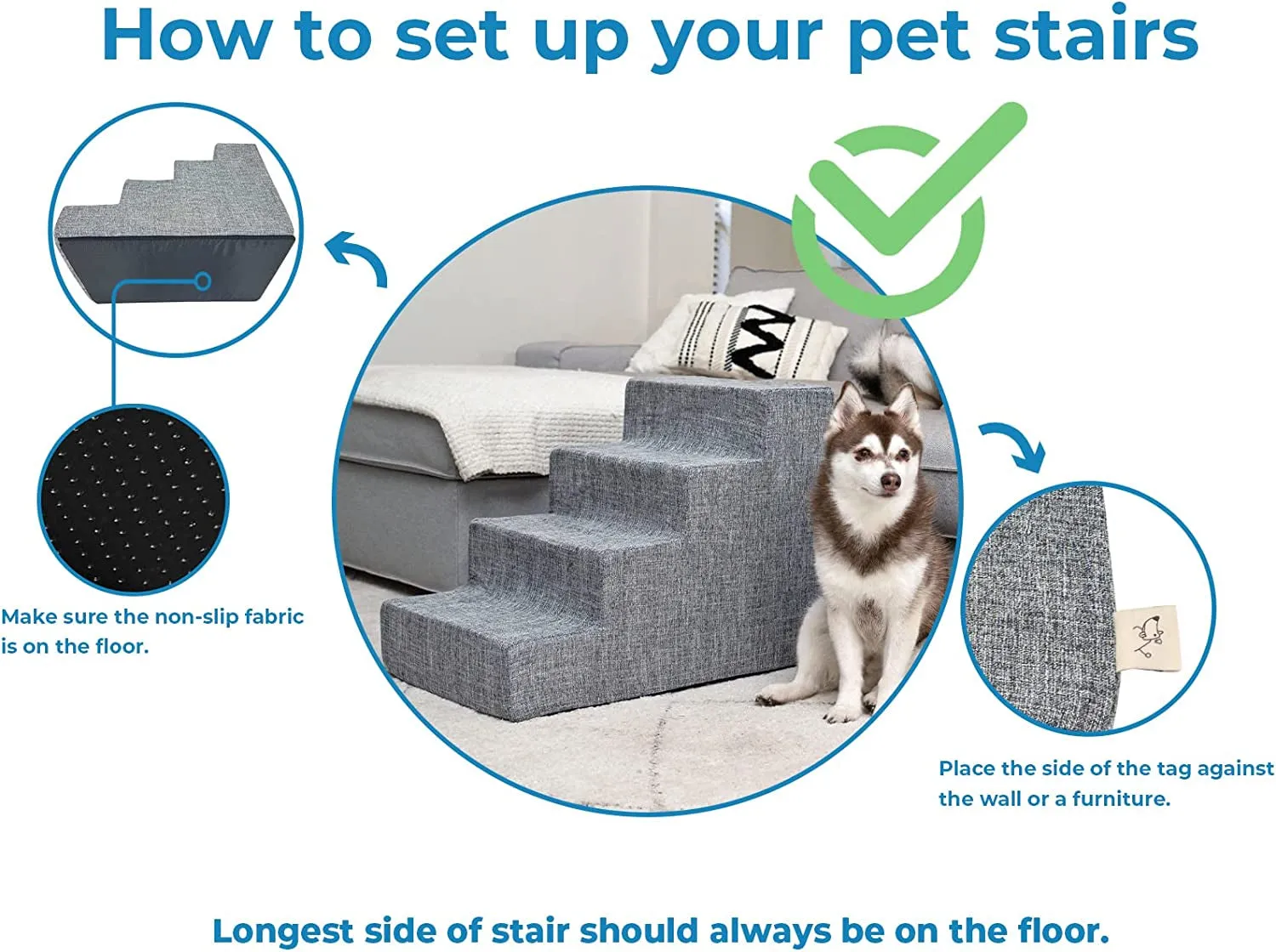 Stairs for Small Dogs & Cats